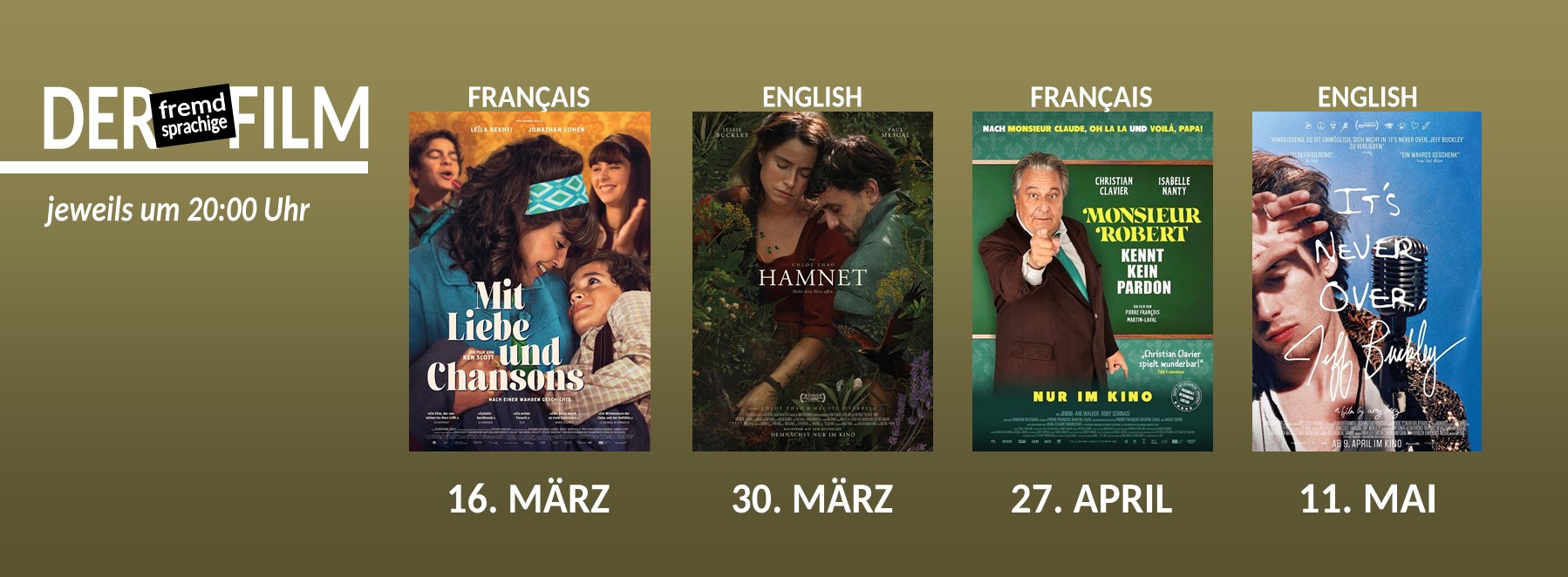 Das sind unsere aktuellen OmU-Termine! Gemeinsam mit der Kulturinitiative 08/16 wünschen wir gute Unterhaltung!